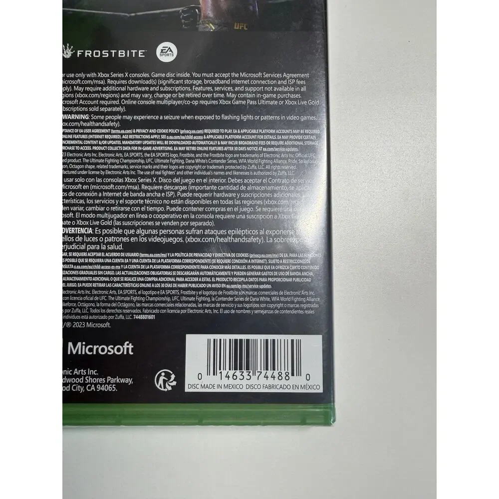 EA Sports UFC 5 (Microsoft Xbox Series X) Brand New Factory Sealed